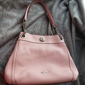 Coach Pebble Leather Handbag